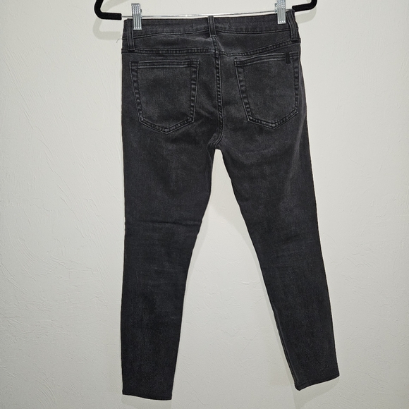 Joe's Jeans Women's Size 26 Pants Skinny Ankle Style Denim Faded Black - Picture 7 of 16